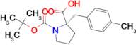 (S)-1-(tert-Butoxycarbonyl)-2-(4-methylbenzyl)pyrrolidine-2-carboxylic acid