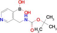 (3-(((tert-Butoxycarbonyl)amino)methyl)pyridin-4-yl)boronic acid