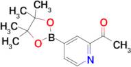 1-(4-(4,4,5,5-Tetramethyl-1,3,2-dioxaborolan-2-yl)pyridin-2-yl)ethanone