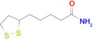 5-(1,2-Dithiolan-3-yl)pentanamide