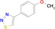 4-(4-Methoxyphenyl)-1,2,3-thiadiazole