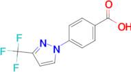 4-(3-(Trifluoromethyl)-1H-pyrazol-1-yl)benzoic acid