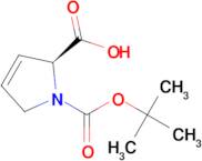 (S)-1-(tert-Butoxycarbonyl)-2,5-dihydro-1H-pyrrole-2-carboxylic acid