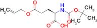 (R)-5-(Allyloxy)-2-((tert-butoxycarbonyl)amino)-5-oxopentanoic acid