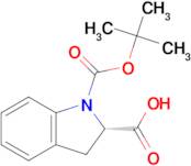 (S)-1-(tert-Butoxycarbonyl)indoline-2-carboxylic acid