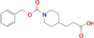 3-(1-((Benzyloxy)carbonyl)piperidin-4-yl)propanoic acid