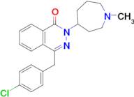 4-(4-Chlorobenzyl)-2-(1-methylazepan-4-yl)phthalazin-1(2H)-one