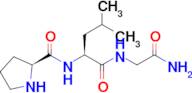 (S)-N-((S)-1-((2-Amino-2-oxoethyl)amino)-4-methyl-1-oxopentan-2-yl)pyrrolidine-2-carboxamide