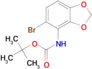 tert-Butyl (5-bromobenzo[d][1,3]dioxol-4-yl)carbamate