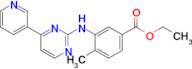 Ethyl 4-methyl-3-((4-(pyridin-3-yl)pyrimidin-2-yl)amino)benzoate