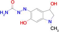[(3,6-dihydroxy-1-methyl-2,3-dihydro-1H-indol-5-yl)imino]urea