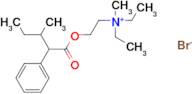 N,N-Diethyl-N-methyl-2-((3-methyl-2-phenylpentanoyl)oxy)ethanaminium bromide