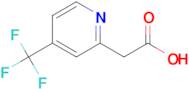 2-(4-(Trifluoromethyl)pyridin-2-yl)acetic acid