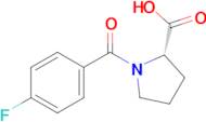 (S)-1-(4-Fluorobenzoyl)pyrrolidine-2-carboxylic acid