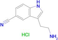 3-(2-Aminoethyl)-1H-indole-5-carbonitrile hydrochloride