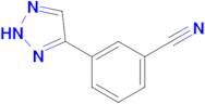 3-(2H-1,2,3-Triazol-4-yl)benzonitrile