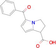 5-Benzoyl-2,3-dihydro-1H-pyrrolizine-1-carboxylic acid
