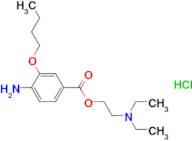 2-(Diethylamino)ethyl 4-amino-3-butoxybenzoate hydrochloride