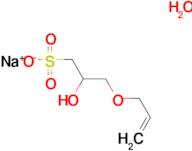 Sodium 3-(allyloxy)-2-hydroxypropane-1-sulfonate (40 wt. % in H2O)