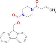 (9H-Fluoren-9-yl)methyl 4-(but-3-enoyl)piperazine-1-carboxylate
