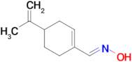 (E)-4-(Prop-1-en-2-yl)cyclohex-1-enecarbaldehyde oxime