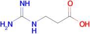 3-Guanidinopropanoic acid