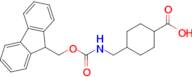 4-(((((9H-Fluoren-9-yl)methoxy)carbonyl)amino)-methyl)cyclohexanecarboxylic acid