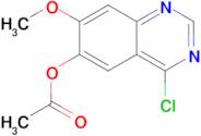 4-Chloro-7-methoxyquinazolin-6-yl acetate