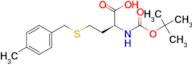 (S)-2-((tert-Butoxycarbonyl)amino)-4-((4-methylbenzyl)thio)butanoic acid