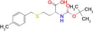 (R)-2-((tert-Butoxycarbonyl)amino)-4-((4-methylbenzyl)thio)butanoic acid