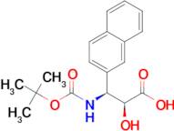 (2S,3S)-3-((tert-Butoxycarbonyl)amino)-2-hydroxy-3-(naphthalen-2-yl)propanoic acid