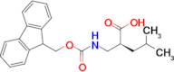 (S)-2-(((((9H-Fluoren-9-yl)methoxy)carbonyl)amino)methyl)-4-methylpentanoic acid
