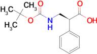 (S)-3-((tert-Butoxycarbonyl)amino)-2-phenylpropanoic acid