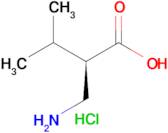 (R)-2-(Aminomethyl)-3-methylbutanoic acid hydrochloride