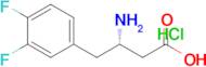 (S)-3-Amino-4-(3,4-difluorophenyl)butanoic acid hydrochloride