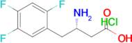 (S)-3-Amino-4-(2,4,5-trifluorophenyl)butanoic acid hydrochloride