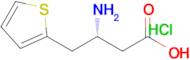 (R)-3-Amino-4-(thiophen-2-yl)butanoic acid hydrochloride