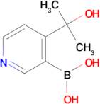 (4-(2-Hydroxypropan-2-yl)pyridin-3-yl)boronic acid