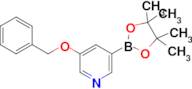 3-(Benzyloxy)-5-(4,4,5,5-tetramethyl-1,3,2-dioxaborolan-2-yl)pyridine