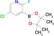 5-Chloro-2-fluoro-3-(4,4,5,5-tetramethyl-1,3,2-dioxaborolan-2-yl)pyridine