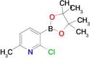 2-Chloro-6-methyl-3-(4,4,5,5-tetramethyl-1,3,2-dioxaborolan-2-yl)pyridine
