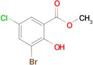 Methyl 3-bromo-5-chloro-2-hydroxybenzoate
