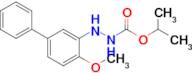 Isopropyl 2-(4-methoxy-[1,1'-biphenyl]-3-yl)hydrazinecarboxylate