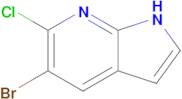 5-Bromo-6-chloro-1H-pyrrolo[2,3-b]pyridine
