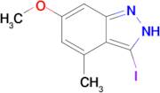 3-Iodo-6-methoxy-4-methyl-1H-indazole