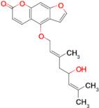 (E)-4-((5-Hydroxy-3,7-dimethylocta-2,6-dien-1-yl)oxy)-7H-furo[3,2-g]chromen-7-one