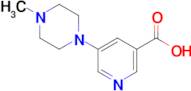 5-(4-Methylpiperazin-1-yl)nicotinic acid
