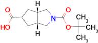 (3aR,5r,6aS)-2-(tert-Butoxycarbonyl)octahydrocyclopenta[c]pyrrole-5-carboxylic acid