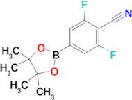 2,6-Difluoro-4-(4,4,5,5-tetramethyl-1,3,2-dioxaborolan-2-yl)benzonitrile