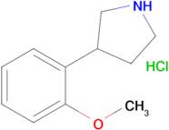 3-(2-Methoxyphenyl)pyrrolidine hydrochloride